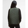 Olive/Ancient Tartan Barbour Womens Enid Gilet back