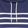 Twilight Lazy Jacks Womens LJ20S Roll Neck Striped Sweatshirt Detail