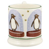 Emma Bridgewater Penguin Snow Globe 1/2 Pint Mug front