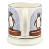 Emma Bridgewater Penguin Snow Globe 1/2 Pint Mug back