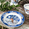 Emma Bridgewater Midnight Robin Medium Dinner Plate 8.5 Inch LS2