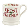 Emma Bridgewater Christmas Toast Best Of Friends 1/2 Pint Mug