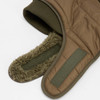 Olive/Khaki Barbour Brampton Quilted Dog Coat straps