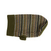 Olive Barbour Marlow Fair Isle Dog Jumper
