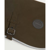 Olive Barbour Waterproof Dog Coat strap