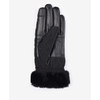 Black Barbour Womens Norwood Gloves underneath