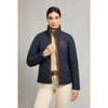 Ink Navy Holland Cooper Lightweight Country Quilted Jacket On Model