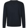 Dark Sapphire Seeland Mens Pine V-Neck Merino Pullover Back