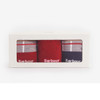 Blue Granite Barbour Mens Tartan Socks Gift Box Set