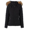 Black Natural Holland Cooper Womens Whistler Puffer Jacket
