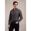 Cheltenham Navy Check Holland Cooper Mens Classic Button Down Shirt On Model