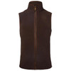 Chocolate Holland Cooper Mens Country Fleece Gilet