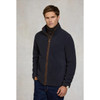 Ink Navy Holland Cooper Mens Country Fleece Jacket On model
