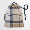 Barbour Womens Portree Tartan Poncho packed
