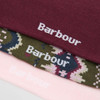 Barbour Womens Helen Fair Isle Sock Gift Set detail