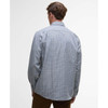 Mallard Green Barbour Mens Fenn Regular Thermo Weave Gingham Shirt back