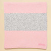Pink/Grey Joules Womens Popley Stripe Scarf
