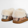 Barbour Womens Eloise Tartan Bootie Slipper back