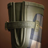 Olive/Ancient Tartan Barbour Womens Dena Tall Welly lifestye2