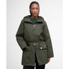 Olive/Ancient Barbour Womens Inola Showerproof Jacket front