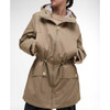 Military Brown/Ancient Barbour Womens Inola Showerproof Jacket pockets