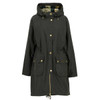 Fern/Ancient Tartan Barbour Womens Marcy Wax Parka