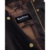 Rustic/Muted Tartan Barbour Womens Marcy Wax Parka lining