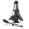 Joseph Joseph Elevate Stainless Steel Silicone 5-Piece Utensils Carousel Set Single Utensil and Carousel