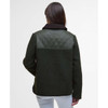 Olive/Sage Barbour Womens Laurel Fleece Jacket Back
