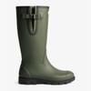 Dark Olive/Black Hunter Field Downpour Adjustable Neoprene Wellington Boot Side