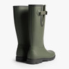 Dark Olive/Black Hunter Field Downpour Adjustable Neoprene Wellington Boot Back