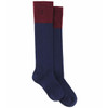 Burgundy Fairfax & Favor Womens Signature Knee High Socks