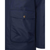 Ink Navy Hoggs Of Fife Mens Walker Long Coat Pocket