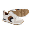 Tan and Navy White Fairfax & Favour Womens Xandra Trainer sole and trainer