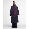 Winterberry Tartan Barbour Unisex Tartan Scarf On Model