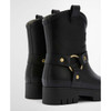 Black Barbour Womens Elley Harness Welly Back