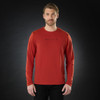Rust Musto Mens EVO Fast Dry Long Sleeve Top Front
