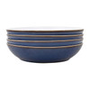 Denby Imperial Blue 4 Piece Pasta Bowl Set