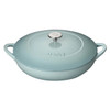 Denby Pavilion 30cm Cast Iron Shallow Casserole Dish