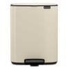 Soft Beige Brabantia Bo Pedal Bin 12 Litre