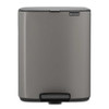 Platinum Brabantia Bo Pedal Bin 12 Litre