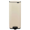 Soft Beige Brabantia Bo Pedal Bin 30 Litre