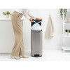 Matt Steel Fingerprint Proof Brabantia Bo Pedal Bin 30 Litre Lifestyle