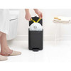 Matt Black Brabantia Bo Pedal Bin 4 Litre Lifestyle