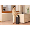 Mineral Infinite Grey Brabantia Bo Touch Bin 30 Litre