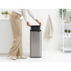 Matt Steel Fingerprint Proof Brabantia Bo Touch Bin 30 Litre Lifestyle