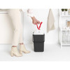 Dark Grey Brabantia Sort & Go Waste Bin 25 Litre Lifestyle