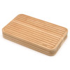 Brabantia Profile Wooden Chopping Boards Set of 3 Stacked