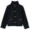 Navy  Joules Womens Fleur Fleece Jacket
