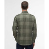 Olive Barbour Mens Heaney Checked Tailored Shirt Back